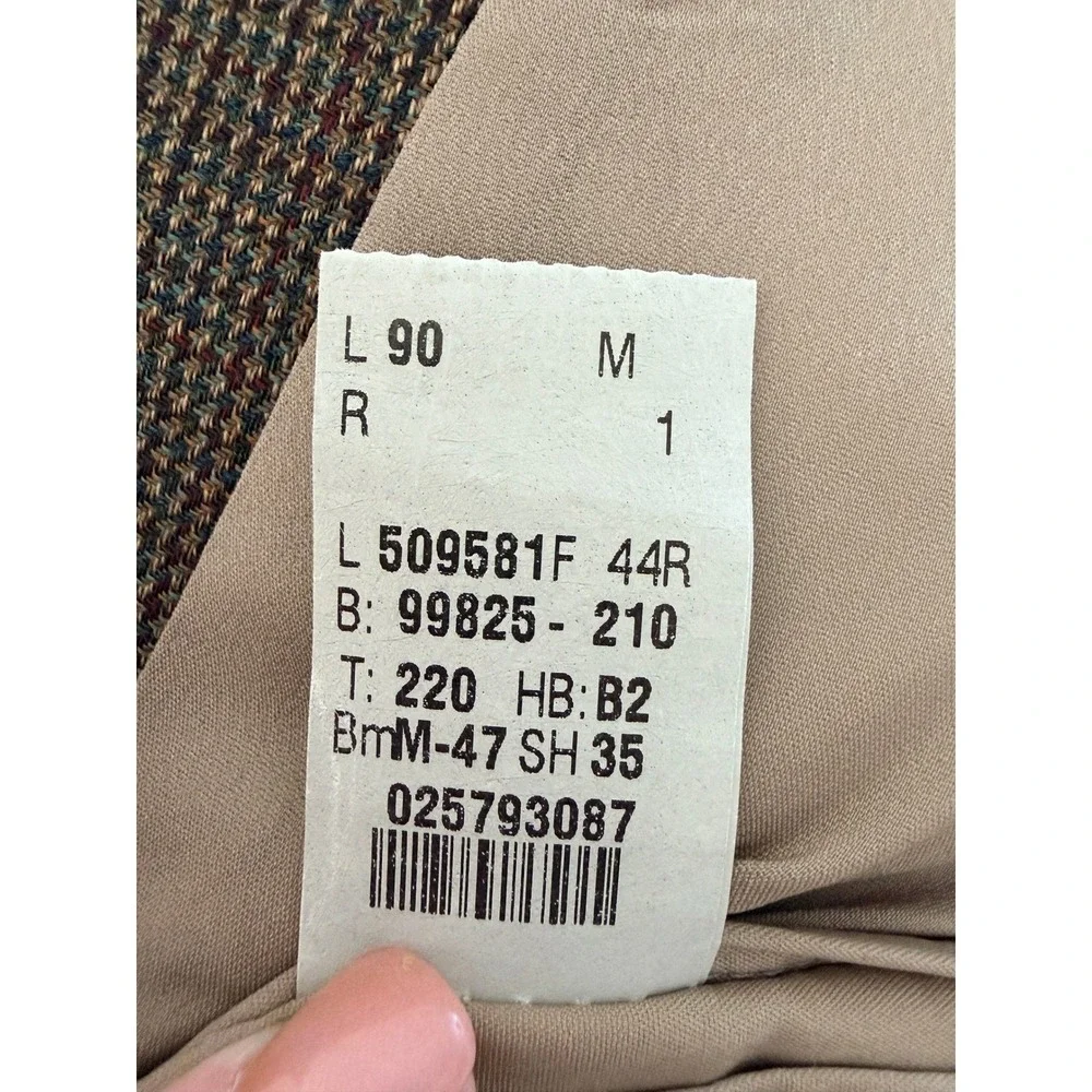 Lauren Ralph‎ Lauren Blazer 44R Brown Wool Excellent